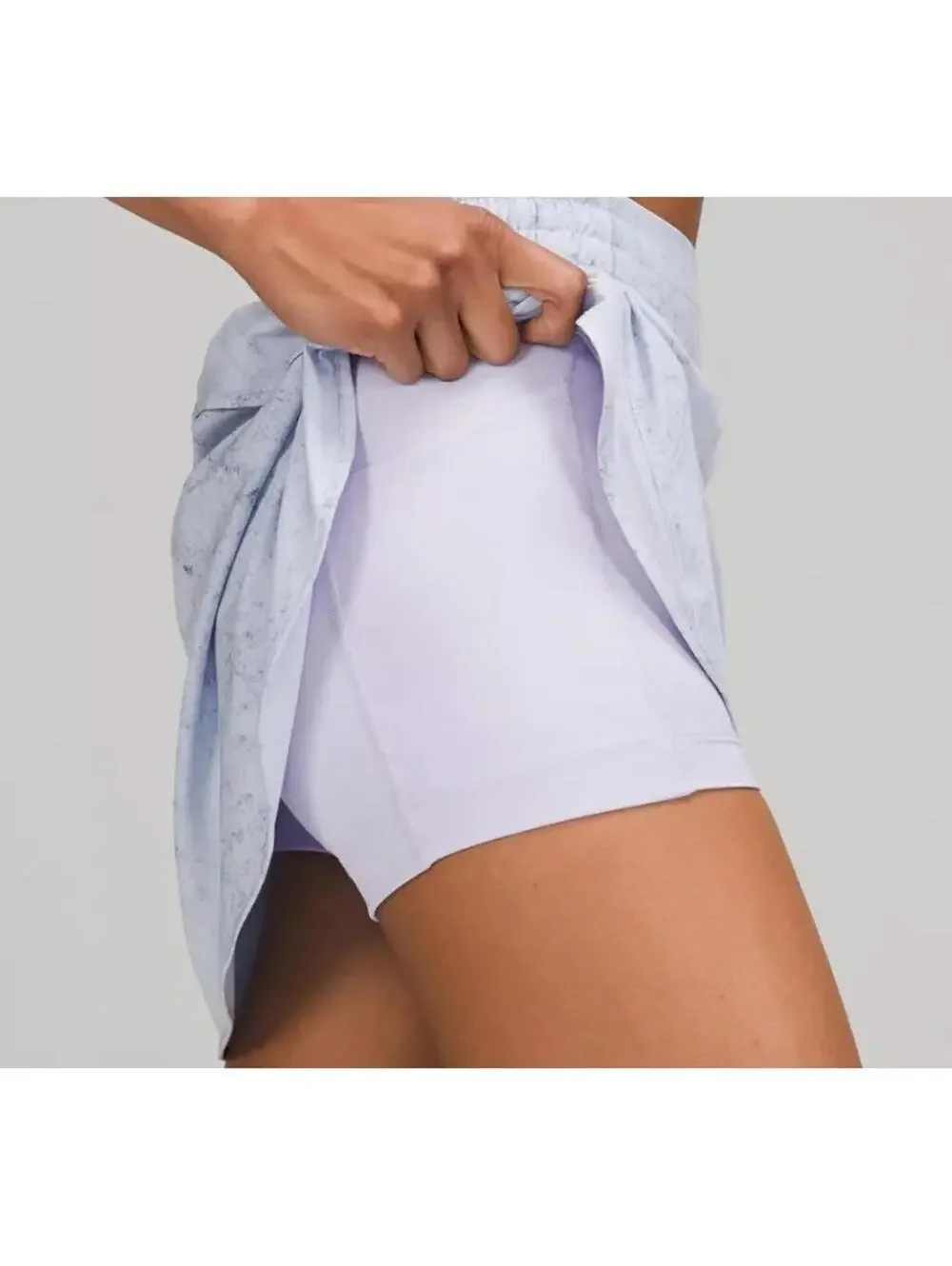 Lululemon Hotty Hot High-Rise Skort 2 Speckled Athletic